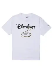 Marc Ecko Unltd Disney Font Distribute Weed Pot Marijuana Magical Hand T-Shirt