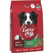Lucky Dog Adult Minced Beef, Vegetable & Marrowbone Dry Dog Food 3kg