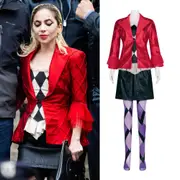 Joker 2 Movie Cosplay Costume Lady Gaga Harley Quinn Cosplay Performance Costume Full Set
