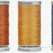 DenimStitch Pro: 100% Polyester Thread Set - 3x100m & 2x200m