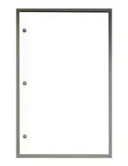 Unruled Filler Paper, 6" x 9.5", 3-Hole, Mylar Reinforced 20lb White- 100 Sheets