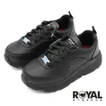 【全館滿額折】 SKECHERS MAX CUSHIONING 全黑 寬楦 皮革 防滑 工作鞋 女款 NO.J1033【 108015W-BLK】