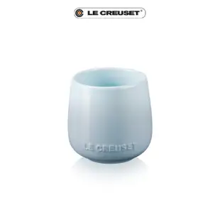 【Le Creuset】瓷器花蕾系列馬克杯組250ml-5入(雪花白/沙丘白/淡粉紅/海岸藍/薄荷綠)