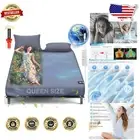 Queen Grounding Sheets - 95% Organic Cotton & 5% Silver Fiber for Healthy Sleep