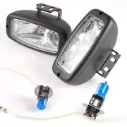 5" square driving lights Sirius NS-11D x2pcs + H3 white color bulbs x2pcs