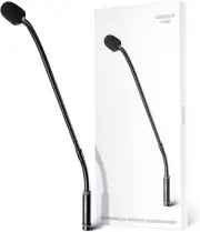 Gooseneck Microphone 23" DJ Microphone for Audio Mixer Professional XLR Wired