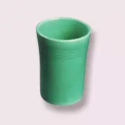 Fiesta Ware Juice Tumbler Glass in Green Vintage