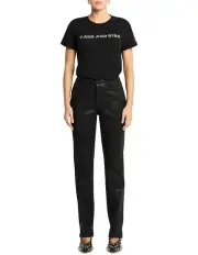 [Sass & Bide] Minx Skinny Denim Jeans in Black Waxy