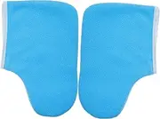 SOESFOUFU Paraffin Wax Bags Foot Spa Wrapping Cover White Edges Thick Foot Spa Booties for Personal or Commercial Use