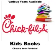 Chick-Fil-A Kids Meal Books 2014-2020 Reading for All Ages-Choose!