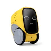 Smart Small Touch-sensitive Robot Voice Instruction Gesture Sensing Recording Music Children Toys-Yellow