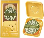 1 Bag of 2 PCS Ermutao Cute Soft Makeup Foundation Puff Soft Makeup Puff Set, Beauty Sponge Foundation Applicator, Create Flawless Skin (XL with case)
