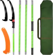 Pole Saws for Tree Trimming: 7-13 Ft Extendable Tree Pruner with Knives & Sto...
