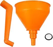 Zerodeko Large Volume Oil Funnel Thickened Design for Efficient Fueling for Cars Motorcycles Plastic Automotive Funnel