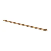 MEIR Oppen Round Linear Knurled Pull Cabinet Handle - 520mm - PVD Lustre Bronze