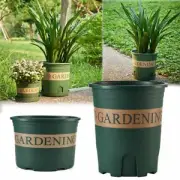 Plastic Plant Flower Pots Nursery Planting Pot Container &Plants Garden Decor AU