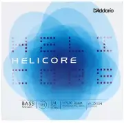 D'Addario HP610 3/4M Helicore Pizzicato Double Bass String Set - 3/4 Size -