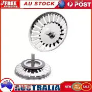 Kitchen 84mm Sink Strainer Replacement Plug,Stainless Steel Drain Waste Stopper.