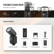 NEEWER Z880-C TTL Camera Flash with Lithium Battery - Canon