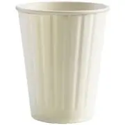 BioPak Double-wall Coffee Cups 12oz White 1000 Box