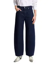 7 For All Mankind Bonnie High Rise Barrel Jeans in Bella