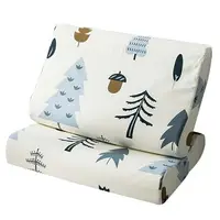 在飛比找樂天市場購物網優惠-南極人純棉乳膠枕套記憶枕全棉枕頭套兒童單人乳膠枕芯專用一對裝