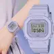 【CASIO 卡西歐】G-SHOCK 薰衣草紫方形女錶(GMD-S5600BA-6)