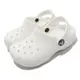 Crocs 洞洞鞋 Classic Clog T 童鞋 小朋友 0-4歲 白 親子鞋 素色 布希鞋 基本款 206990100