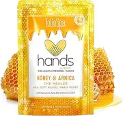 ToGoSpa Hydrating & Moisturizing Hand Mask, Collagen Gel Hand Spa Treatment for Dry Hands, Softens and Heals (Honey + Arnica)