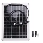 30W Watt Portable Mono-Crystalline Solar Panel 18V RV Car Battery Z9J25824