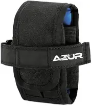 Azur Keep Riding Frame Mount Tube Bag Black