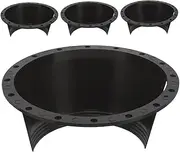 AKOOSY 4pcs Speaker Mounting Gasket Spacer Ring for Fit Car Speakers Durable Protection Against Debris Water Damage for Cars Motorcycles
