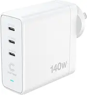 Comsol 140W 3 Port USB-C GaN Laptop Wall Charger