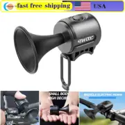 Electric Bike Horn 120dB Anti Theft Alarm, Small Loud Bike Bell Easy to Install