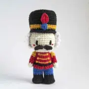 NUTCRACKER FRITZ-Hoooked DIY Amigurumi Crochet Kit-Barbante Cotton Yarn & Hook