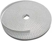 S3M Open Timing Belt Width 6/10/15/20mm Polyurethane Steel PU White S3M-10mm STD3M Synchronous Belt Laser CNC(6mm)