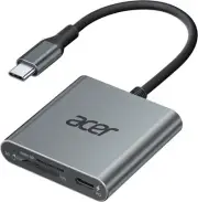 SD 4.0 Card Reader, UHS-II Micro SD Reader USB C, Dual Slot Type C Memory Car...