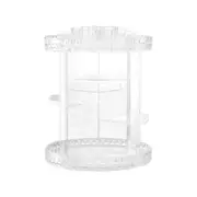 Embellir Makeup Case Acrylic Rotating Cosmetic Organizer Storage Display Holder