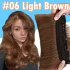 CLEARANCE 100% Real Remy Human Hair Extensions One Piece Clip In 3/4Full Head 8A
