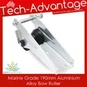 190MM ALUMINIUM ALLOY BOAT ANCHOR BOW SPRIT ROLLER WITH SPRING LOAD LOCKING PIN