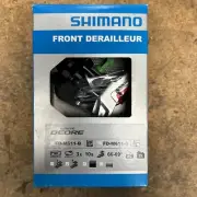 Shimano Deore FD-M611-D Mountain Bike Front Derailleur, 3 x 10 Drivetrain