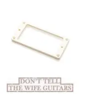 EMG Guitar Pickup Ring Tapered / Angled 6 String Medium Ivory ( .350 Inch Thick)