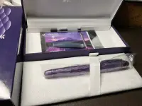 在飛比找Yahoo!奇摩拍賣優惠-日本白金3776系列限量版紫雲鋼筆F尖(非萬寶龍派克百利金寫