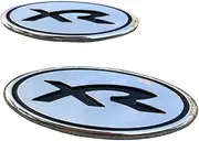 XR Front Grill & Rear Boot Badge Set of 2 for Ford BA BF Series Falcon XR6 XR8 Sedan Ute