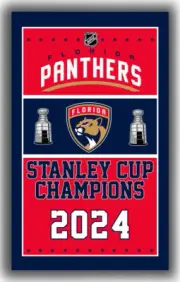 Florida Hockey Team Home Decor Flag 90x150cm 3x5ft Panthers Champion Best Banner