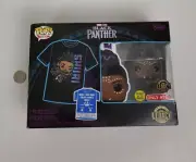 Funko POP Bobble & Medium Tee Shirt Black Panther SHURI Glow in the Dark