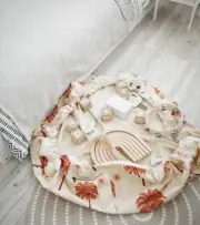 Softly Summer gather sack, play mat bag