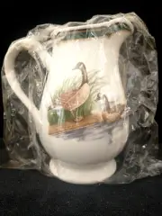 Homecraft Noritake Marshlands Collection Water Pitcher Pheasant Duck 9238 "NEW"