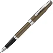[Sheaffer] N0948050 Schaefer Fountain Pen, Medium, Medium Point, Sagaris Metallic Brown