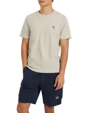 [Marcs] Paul Poodle Embroidery Tee in Bone